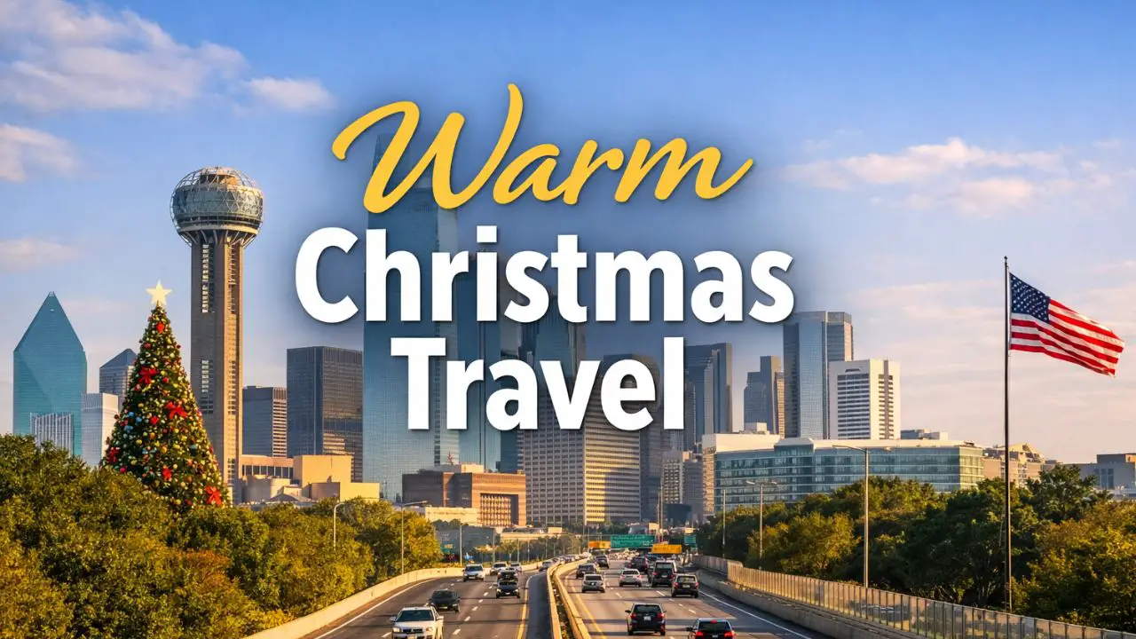 Texas Christmas Forecast: 80° Warmth Brings Smooth Holiday Travel
