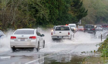 Western Washington Soaked by Powerful Pacific Storm as Heavy Rain Triggers Flood Concerns