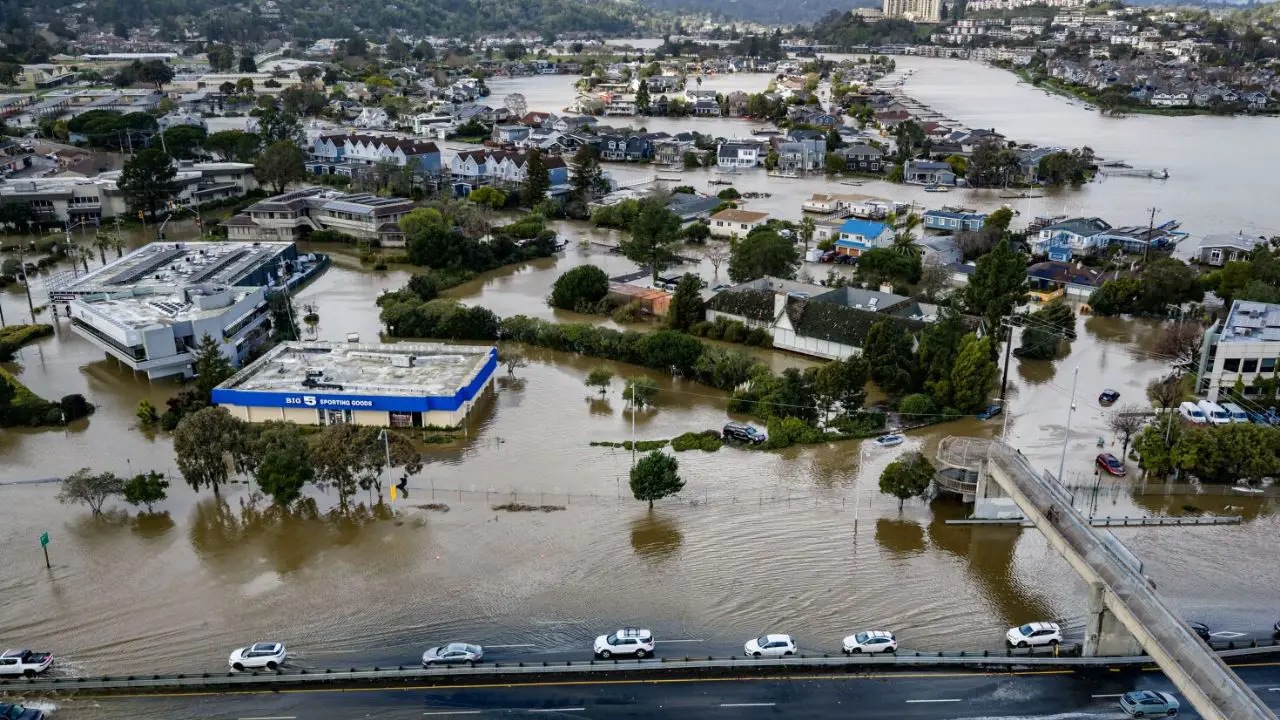 Marin County Hit Hard by King Tides and Heavy Rain, Triggering Widespread Flooding