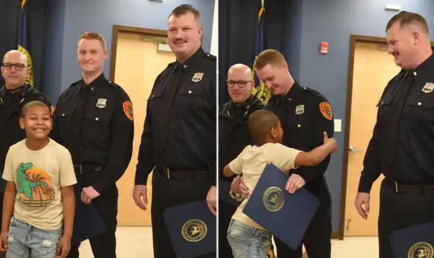 Suffolk County Honors Officers Who Rescued Boy From Breaking Ice on Christmas